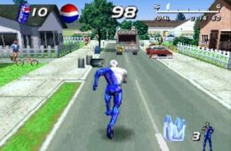 Скриншот из игры «Pepsiman»