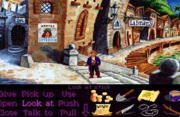Скриншот из игры «Monkey Island 2: LeChuck's Revenge»