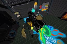 Скриншот из игры «Jet Grind Radio»