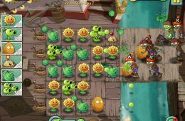 Скриншот из игры «Plants vs. Zombies 2: It's About Time»