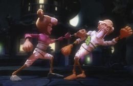 Скриншот из игры «Rag Doll Kung Fu: Fists of Plastic»