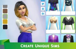 Скриншот из игры «The Sims Mobile»