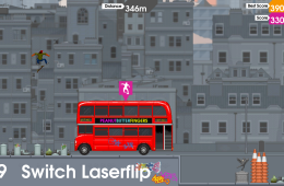 Скриншот из игры «OlliOlli»