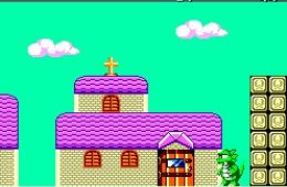 Скриншот из игры «Wonder Boy III: The Dragon's Trap»