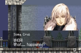 Скриншот из игры «Castlevania: Aria of Sorrow»