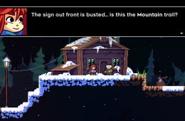 Скриншот из игры «Celeste»