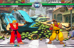 Скриншот из игры «Street Fighter III 2nd Impact: Giant Attack»