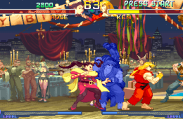 Скриншот из игры «Street Fighter Alpha 2»