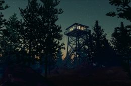 Скриншот из игры «Firewatch»