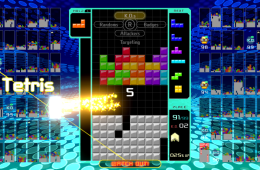 Скриншот из игры «Tetris 99»