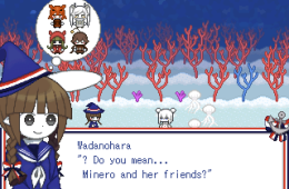 Скриншот из игры «Wadanohara and the Great Blue Sea»