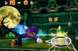 Скриншот из игры «Mario Power Tennis»