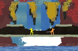 Скриншот из игры «Nidhogg»