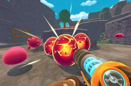 Скриншот из игры «Slime Rancher»