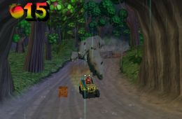 Скриншот из игры «Crash Bandicoot: The Wrath of Cortex»