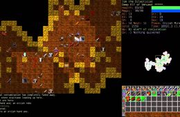 Скриншот из игры «Dungeon Crawl Stone Soup»