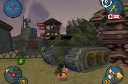 Скриншот из игры «Worms 3D»