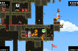 Скриншот из игры «Broforce»