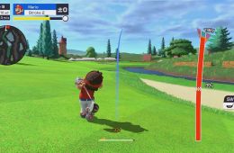 Скриншот из игры «Mario Golf: Super Rush»