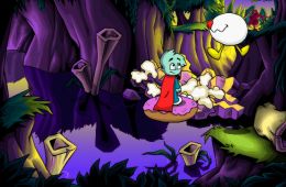 Скриншот из игры «Pajama Sam 3: You Are What You Eat From Your Head to Your Feet»
