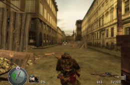 Скриншот из игры «Sniper Elite»