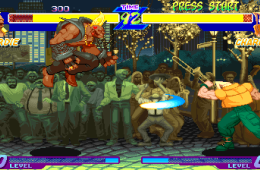 Скриншот из игры «Street Fighter Alpha: Warriors' Dreams»