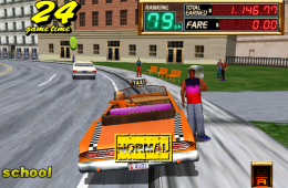 Скриншот из игры «Crazy Taxi 2»