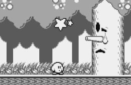 Скриншот из игры «Kirby's Dream Land»