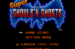 Скриншот из игры «Super Ghouls'n Ghosts»