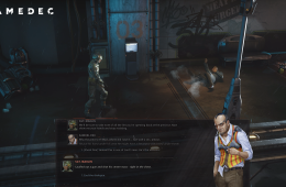 Скриншот из игры «Gamedec»