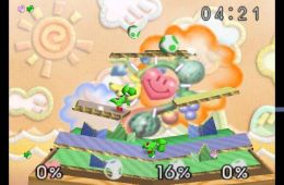 Скриншот из игры «Super Smash Bros.»