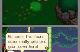 Скриншот из игры «Mario & Luigi: Bowser's Inside Story»