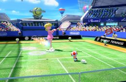 Скриншот из игры «Mario Tennis: Ultra Smash»