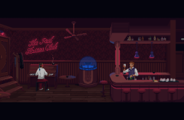 Скриншот из игры «The Red Strings Club»