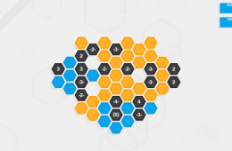 Скриншот из игры «Hexcells»