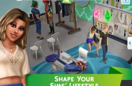 Скриншот из игры «The Sims Mobile»