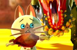 Скриншот из игры «Monster Hunter Stories»