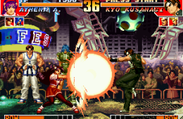 Скриншот из игры «The King of Fighters '97»