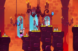 Скриншот из игры «Cloudberry Kingdom»