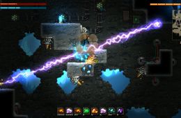 Скриншот из игры «SteamWorld Dig»