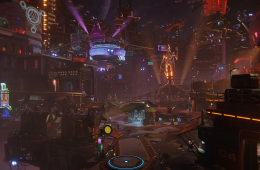 Скриншот из игры «Ratchet & Clank: Rift Apart»
