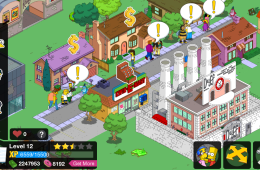 Скриншот из игры «The Simpsons: Tapped Out»