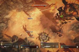 Скриншот из игры «Helldivers»