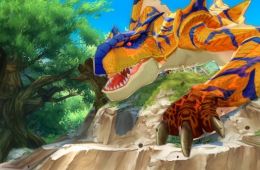 Скриншот из игры «Monster Hunter Stories»