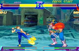 Скриншот из игры «Street Fighter Alpha: Warriors' Dreams»