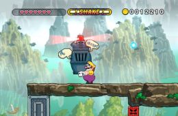 Скриншот из игры «Wario Land: Shake It!»