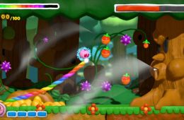 Скриншот из игры «Kirby and the Rainbow Curse»