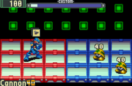 Скриншот из игры «Mega Man Battle Network 2»