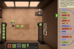 Скриншот из игры «Human Resource Machine»