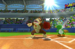 Скриншот из игры «Mario Superstar Baseball»